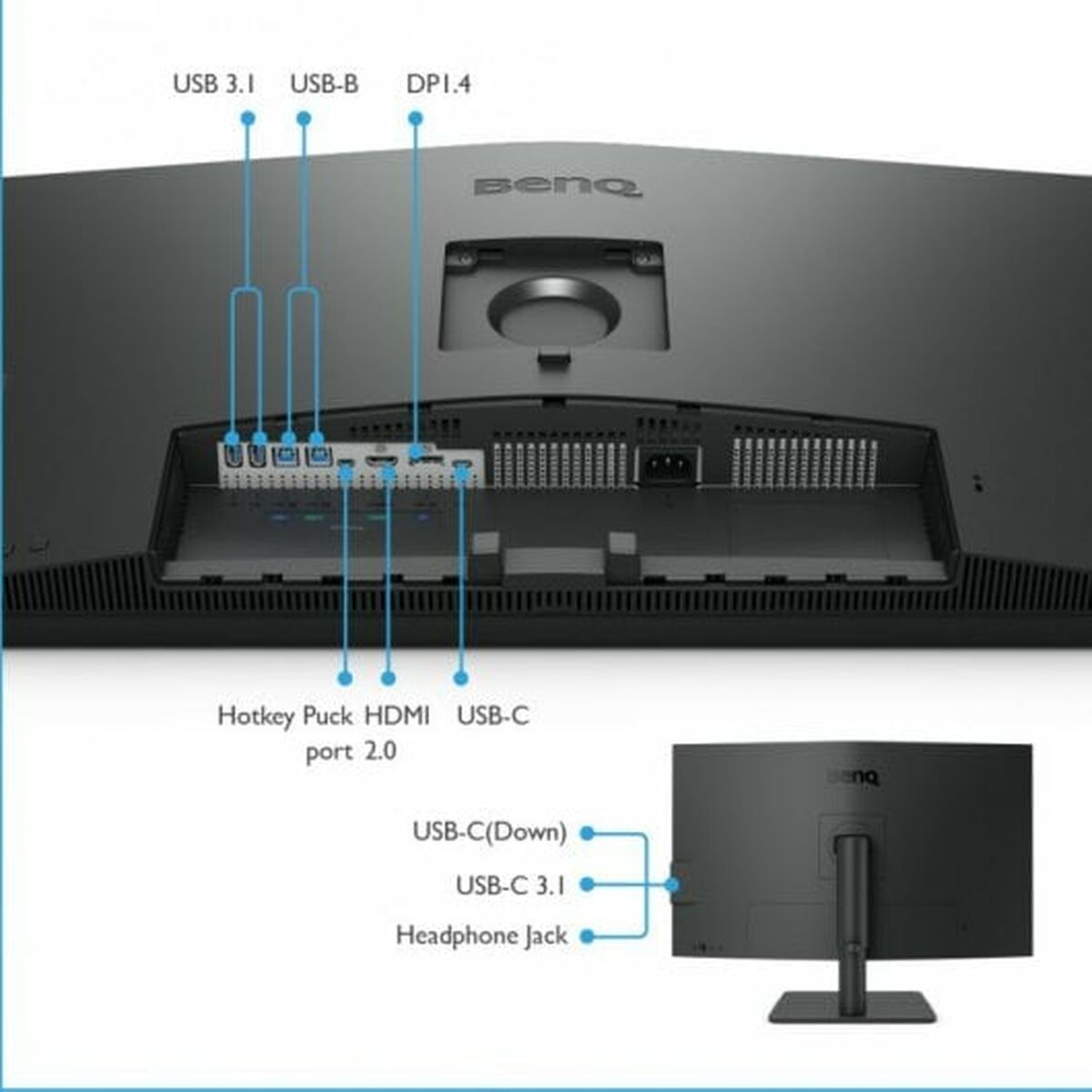 Monitor Gaming BenQ PD3205U 31,5" 4K Ultra HD